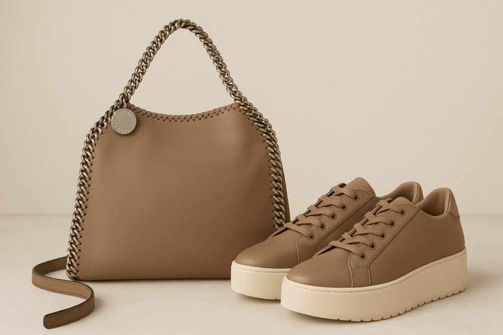 Symboldbild für Stella McCartney Tasche und Schuhe