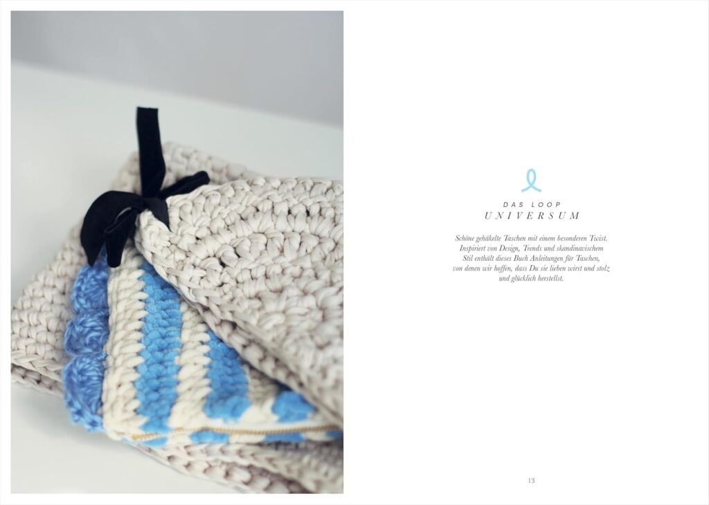 Buchtipp: 1st Loop, Nordisches Häkelglück, Stylische Taschen