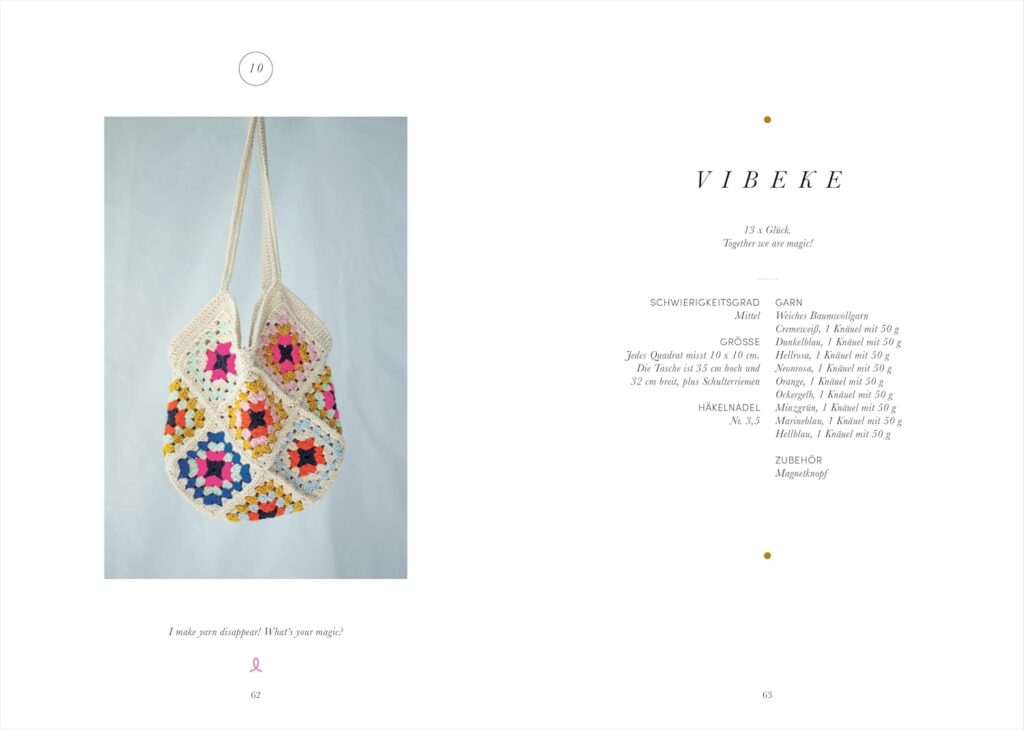 Buchtipp: 1st Loop, Nordisches Häkelglück, Stylische Taschen