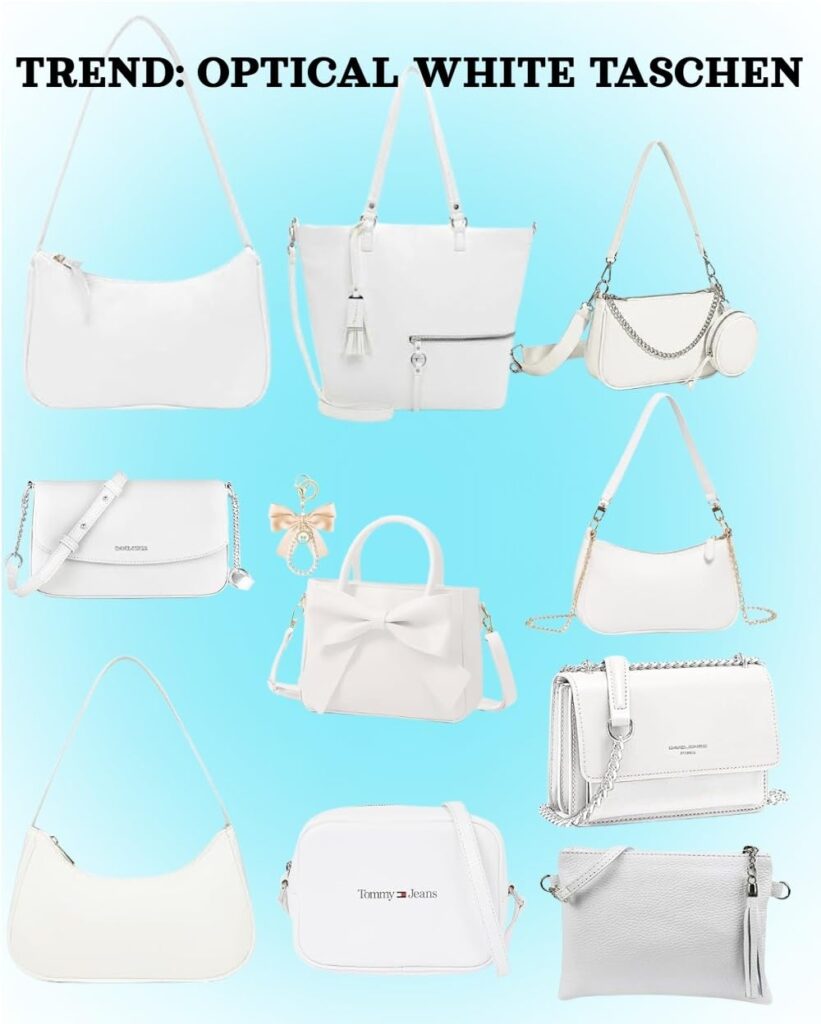 Schneeweiß statt Cremetöne: Warum jetzt viele „Optical White“-Taschen tragen
