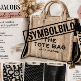 Marc Jacobs Material-Guide – Teddy, Jacquard, Mesh & Crinkle-Leder richtig pflegen